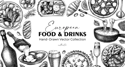 Swiss cheese hand drawn vector illustration. Vintage food background. Fondue and raclette sketches. Perfect restaurant menu, packaging, or prints. NOT AI generated